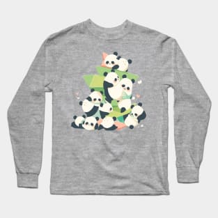 Cute panda Long Sleeve T-Shirt